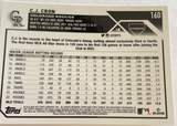 C.J. Cron Rockies 2023 Topps Chrome #160