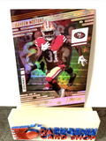 Raheem Mostert 49ers 2021 Panini Prestige Xtra Points Astral #148