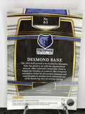 Desmond Bane Grizzlies 2021-22 Panini Select Blue #63