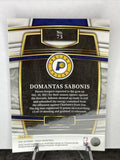 Domantas Sabonis Pacers 2021-22 Panini Select Blue #73