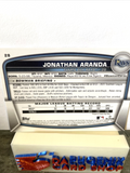 Jonathan Aranda Rays 2023 Bowman Rookie #28