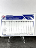 Brad Miller Rangers 2023 Topps #319
