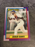 Cecilio Guante Rangers 1990 Topps #532