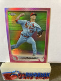 Jack Flaherty Cardinals 2022 Topps Chrome Pink Refractor #195