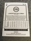 Langston Galloway Pistons 2019-20 Panini NBA Hoops Winter #56