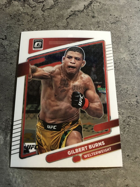 Gilbert Burns UFC 2022 Panini Donruss Optic #82