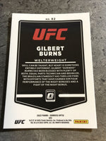 Gilbert Burns UFC 2022 Panini Donruss Optic #82