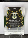 Khris Middleton Bucks 2021-22 Panini Select Blue #155