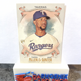 Leody Taveras Rangers 2021 Topps Allen & Ginter's Rookie #228