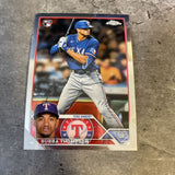Bubba Thompson Rangers 2023 Topps Chrome Rookie #58