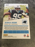 Derrick Brown Panthers 2021 Panini Prestige #80