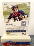 Drew Lock Broncos 2021 Panini Prestige Xtra Points Astral #41