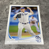 Clayton Richard Padres 2013 Topps #491