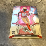 Danny Gray 49ers 2022 Panini Mosaic Rookie #338