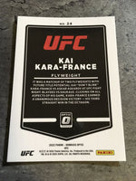 Kai Kara-France UFC 2022 Panini Donruss Optic #24