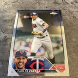 Carlos Correa Twins 2023 Topps Chrome #140