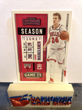 Lauri Markkanen Bulls 2020-21 Panini Contenders #7