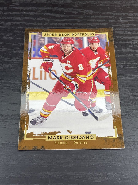 Mark Giordano Flames 2015-16 Upper Deck Portfolio #60