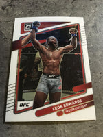 Leon Edwards UFC 2022 Panini Donruss Optic #62