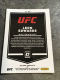 Leon Edwards UFC 2022 Panini Donruss Optic #62