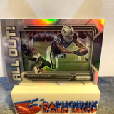 Darren Waller Raiders 2022 Panini Prizm All Out! Silver Prizm #AO-18