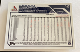 Albert Pujols Cardinals 2023 Topps Chrome #143