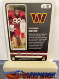 Phidarian Mathis Commanders 2022 Panini Absolute Rookie #189