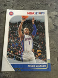 Reggie Jackson Pistons 2019-20 Panini NBA Hoops Winter #57