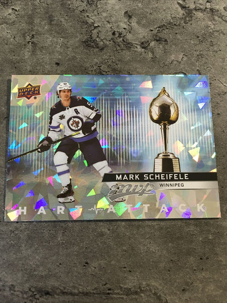 Mark Scheifele Jets 2021-22 Upper Deck MVP Hart Attack #HA-7