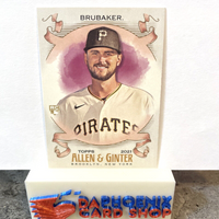 JT Brubaker Pirates 2021 Topps Allen & Ginter's Rookie #182