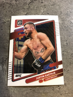 Justin Gaethje UFC 2022 Panini Donruss Optic #98