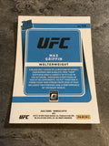 Max Griffin UFC 2022 Panini Donruss Optic Rated Rookie #119