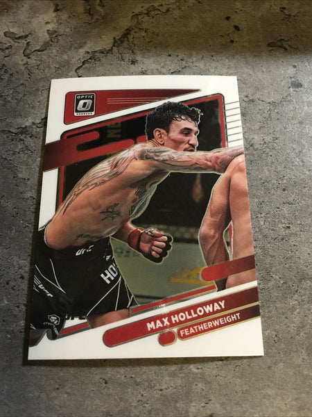 Max Holloway UFC 2022 Panini Donruss Optic #38