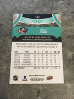 Max Domi Blue Jackets 2021-22 Upper Deck MVP #102