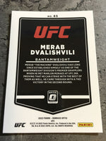 Merab Dvalishvili UFC 2022 Panini Donruss Optic #85