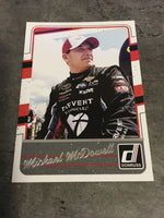 Michael McDowell 2017 NASCAR Panini Donruss #70