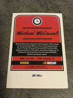 Michael McDowell 2017 NASCAR Panini Donruss #70