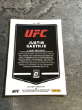 Justin Gaethje UFC 2022 Panini Donruss Optic #98