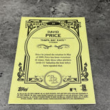 David Price Rays 2013 Topps Gypsy Queen #35