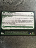 Logan Forsythe Padres 2011 Bowman Rookie #34