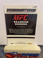 Brandon Moreno   UFC 2022 Panini Donruss Optic Dominators #21