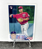 Jermaine Palacios Twins 2023 Topps Rookie #56