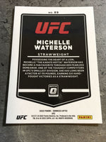 Michelle Waterson UFC 2022 Panini Donruss Optic #89