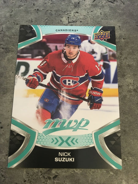 Nick Suzuki Canadiens 2021-22 Upper Deck MVP #87