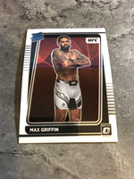 Max Griffin UFC 2022 Panini Donruss Optic Rated Rookie #119