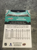 Nicklas Backstrom Capitals 2021-22 Upper Deck MVP #119