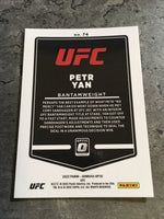 Petr Yan UFC 2022 Panini Donruss Optic #74