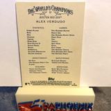 Alex Verdugo Red Sox 2021 Topps Allen & Ginter's #57