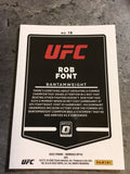 Rob Font UFC 2022 Panini Donruss Optic #18