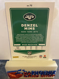Denzel Mims Jets 2021 Panini Donruss Optic #72